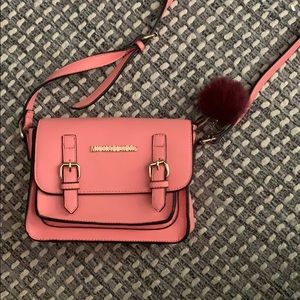 Micheal kors shoulder bag pink